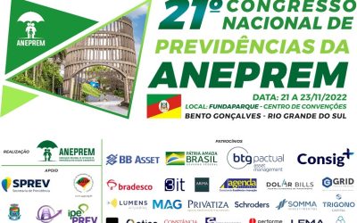 Vitória Prev, participou do 21º Congresso Nacional de Previdência da ANEPREM – em Bento Gonçalves/RS.
