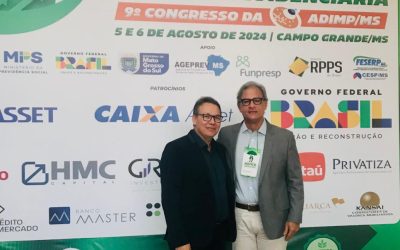 VITÓRIA PREV PARTICIPA DO 3º SEMINÁRIO NACIONAL DE INVESTIMENTOS E GESTÃO PREVIDENCIÁRIA DA ANEPREM E 9º CONGRESSO DA ADIMP/MS, EM CAMPO GRANDE/MS