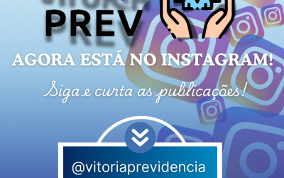 Vitória PREV, agora está no Instagram!
